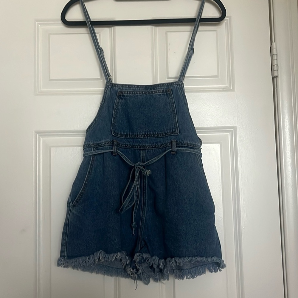 Denim Romper